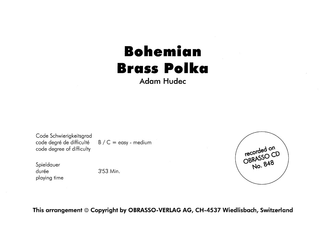 Bohemian Brass Polka - clicca qui