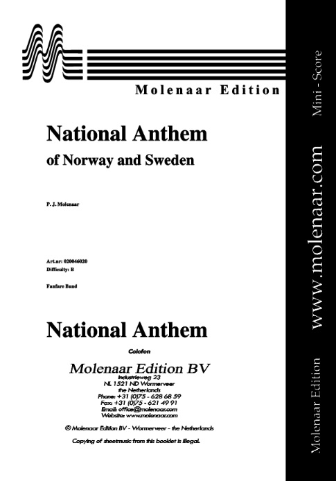 National Anthem of Norway and Sweden (Volkslied Noorwegen en Zweden) - clicca qui