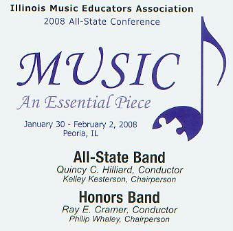2008 Illinois Music Educators Association: Music - An Essential Piece - clicca qui
