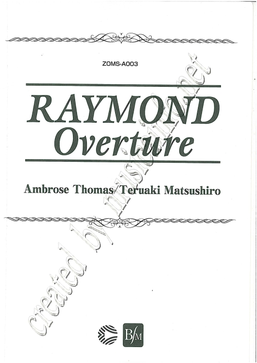 Raymond Overture - cliccare qui Raymond Overture - cliccare qui