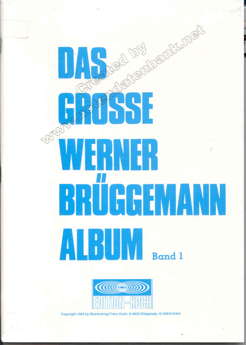 Grosse Werner Br�ggemann Album #1, Das - cliccare qui