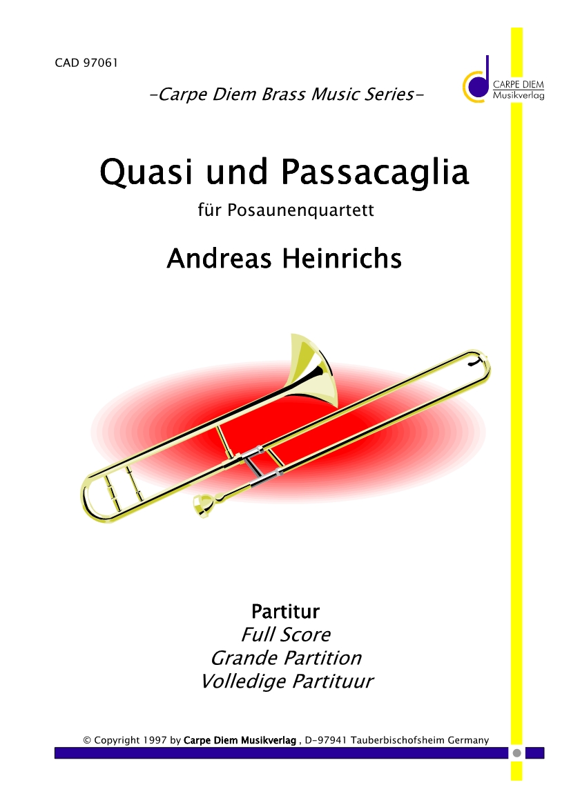 Quasi und Passacaglia - cliccare qui Quasi und Passacaglia - cliccare qui
