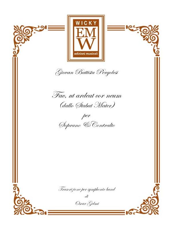 Fac, ut ardeat cor meum (from 'Stabat Mater') - cliccare qui