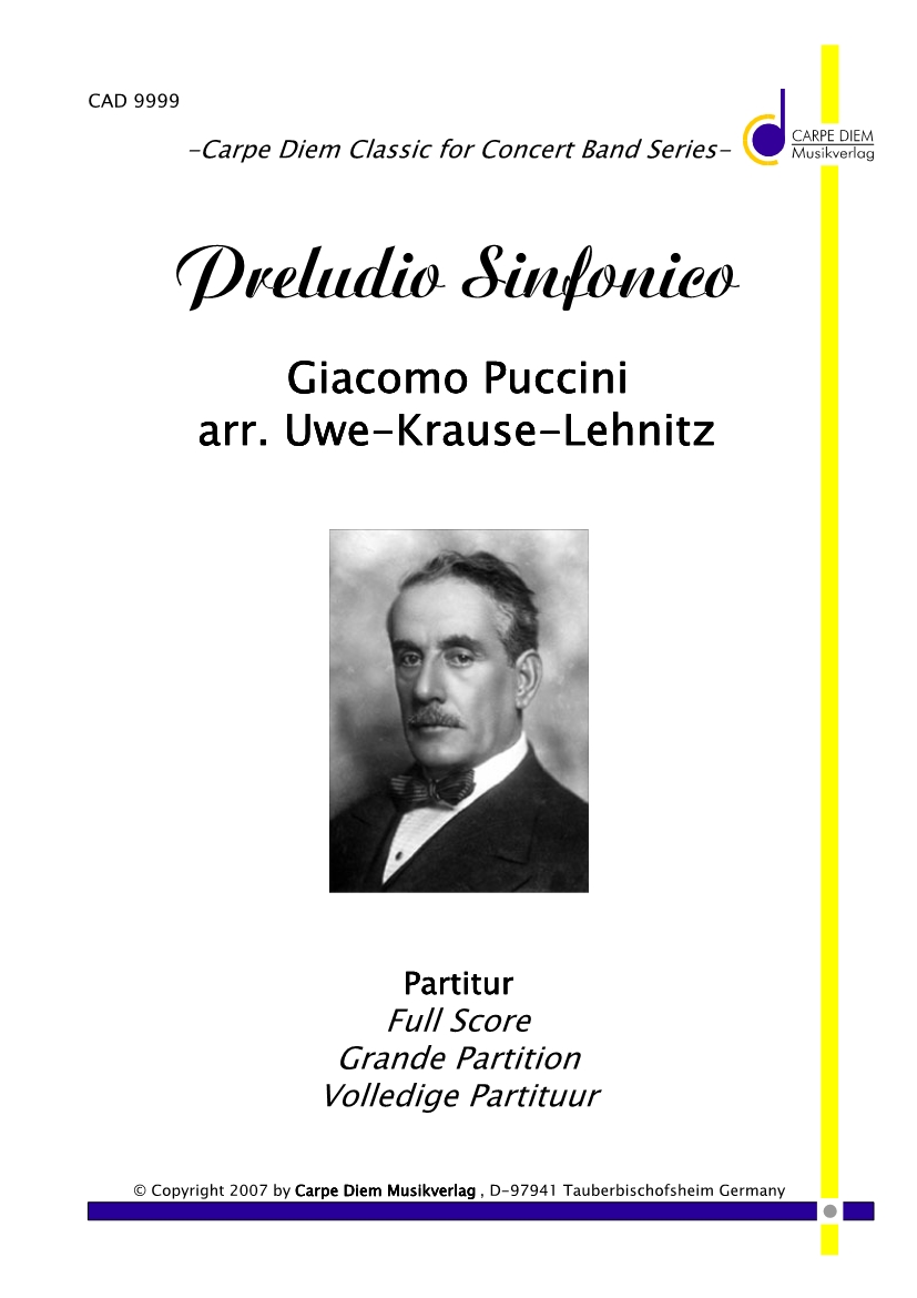 Preludio Sinfonico - cliccare qui Preludio Sinfonico - cliccare qui