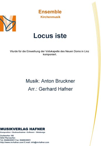 Locus iste - cliccare qui Locus iste - cliccare qui