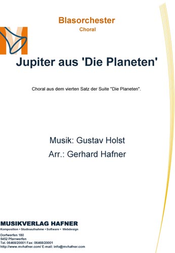 Jupiter (aus 'Die Planeten') - cliccare qui