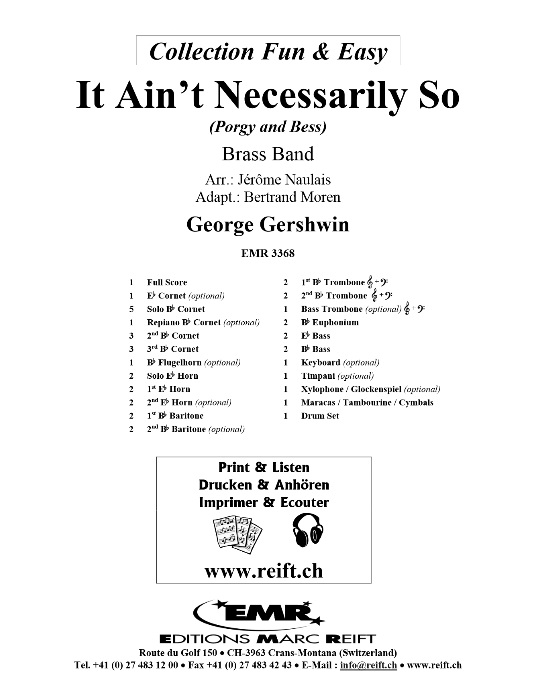 It Ain't Necessarily So - clicca qui