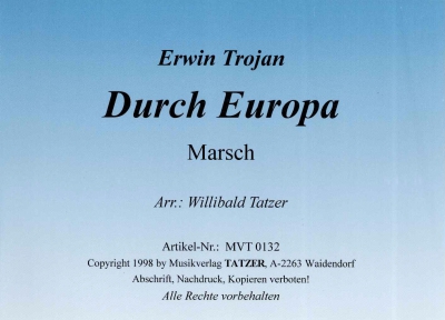 Durch Europa - cliccare qui Durch Europa - cliccare qui