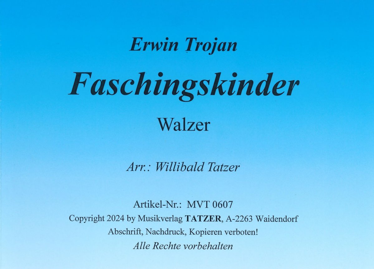 Faschingskinder - cliccare qui