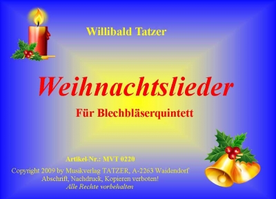 Weihnachtslieder für Blechbläserquintett - clicca per un'immagine più grande