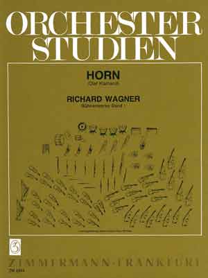Orchesterstudien f�r Horn: Wagner B�hnenwerke #1 - cliccare qui
