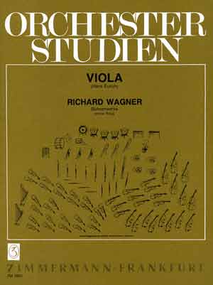 Orchesterstudien für Viola: Wagner, Bühnenwerke - cliccare qui Orchesterstudien für Viola: Wagner, Bühnenwerke - cliccare qui