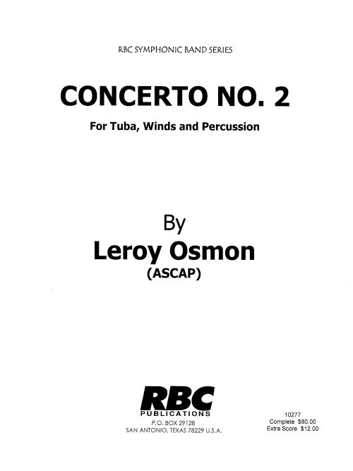 Concerto #2 for Tuba, Winds and Percussion - clicca qui