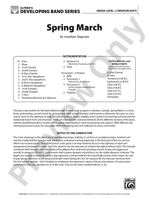 Spring March - clicca qui