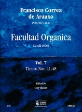 Facultad Organica [Edition in 11 vols.] #7: Tientos Nos. 41-48 - cliccare qui