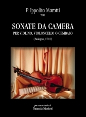 Sonate da camera for Violin, Violoncello or Harpsichord - cliccare qui