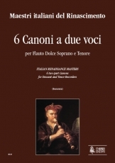 6 two-part Canons for Descant and Tenor Recorders - cliccare qui 6 two-part Canons for Descant and Tenor Recorders - cliccare qui