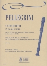 Concerto in C maj for Treble Recorder (Flute, Oboe) and Continuo - cliccare qui