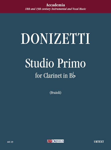 Studio primo for Clarinet in B flat - cliccare qui