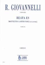 Beata es. Motet for 8 Voices (SATB-SATB) - clicca qui