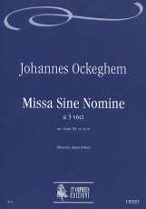 Missa sine nomine for 3 Voices - clicca qui