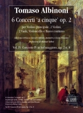 6 Concertos 'a cinque' Op.2, Vol. IV: Concerto IV in G major - clicca qui