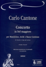 Concerto in G maj for Mandolin, Strings and Continuo - clicca qui