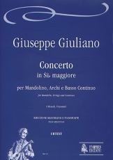 Concerto in B flat maj for Mandolin, Strings and Continuo - clicca qui