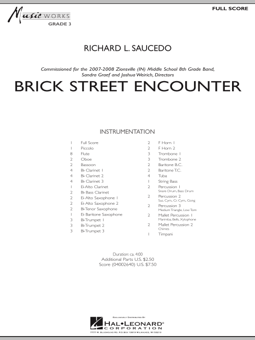 Brick Street Encounter - clicca qui