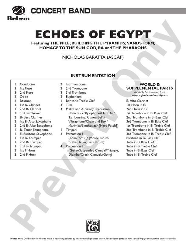 Echoes of Egypt - clicca qui