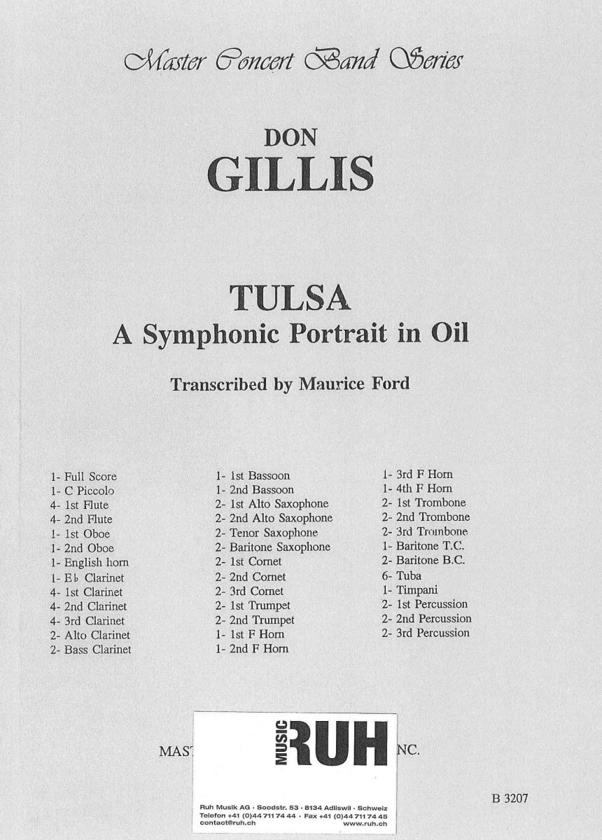 Tulsa - a Symphonic Portrait in Oil - clicca qui
