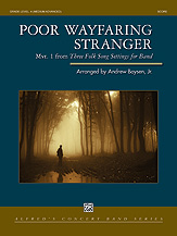 Poor Wayfaring Stranger (Mvt 1 from '3 Folk Song Settings for Band') - cliccare qui