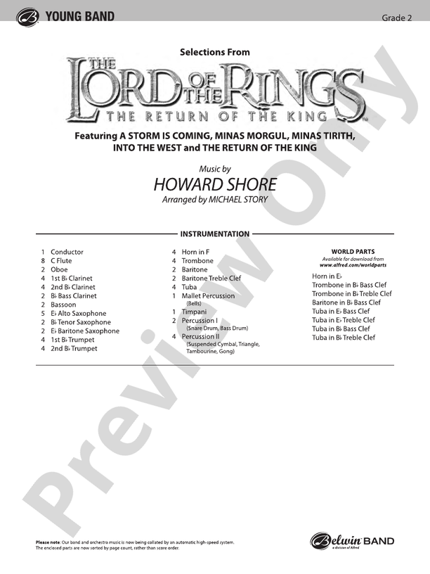 Selection from 'The Lord of the Rings: The Return of the King' - clicca qui
