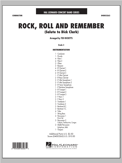 Rock, Roll and Remember (Salute to Dick Clark) - clicca qui