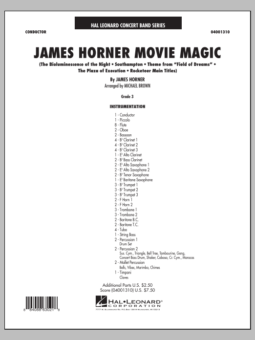 James Horner Movie Magic - clicca qui