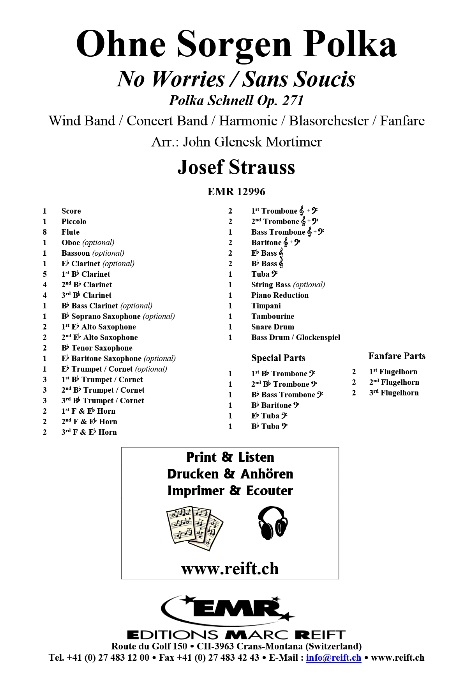 Ohne Sorgen Polka - clicca qui