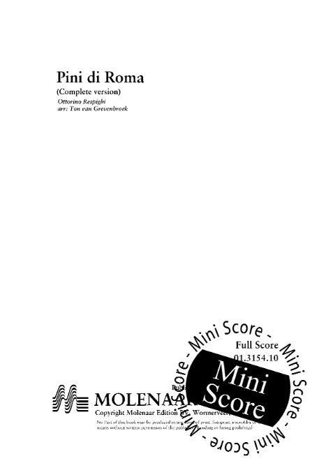 Pini di Roma (Complete version) - clicca qui