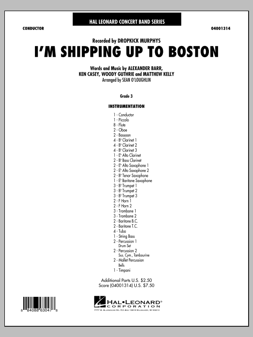 I'm Shipping Up to Boston - clicca qui