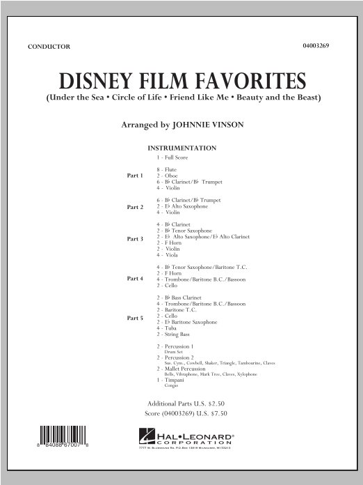 Disney Film Favorites - clicca qui