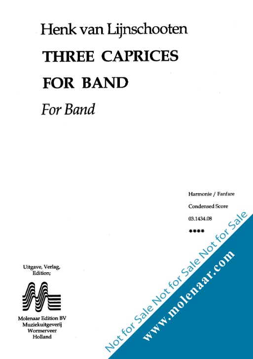 3 Caprices for Band (Three) - clicca qui