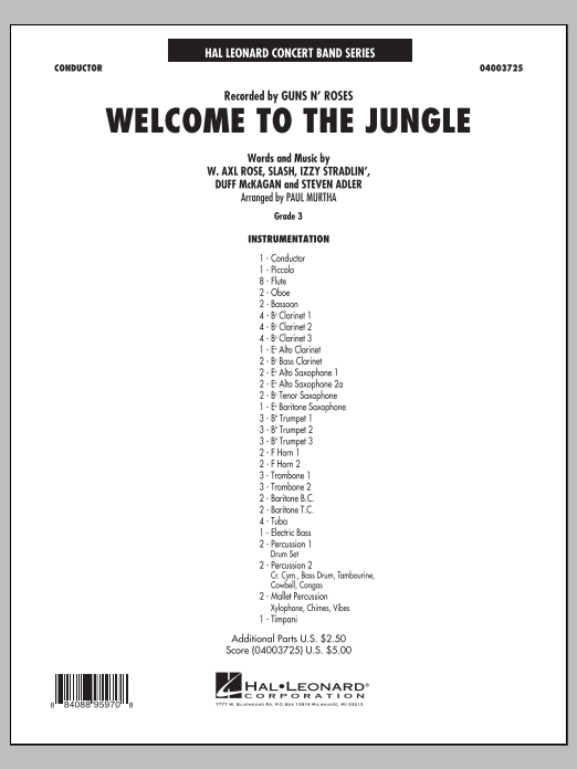 Welcome to the Jungle - clicca qui