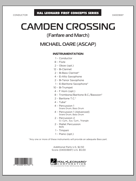 Camden Crossing (Fanfare and March) - clicca qui