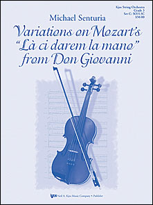 Variations on Mozart�s 'La ci darem la mano' (from Don Giovanni) - cliccare qui