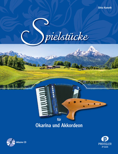 Spielst�cke f�r Okarina und Akkordeon (incl. CD) - cliccare qui
