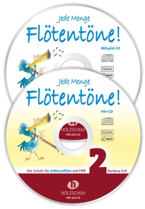 Jede Menge Flötentöne! Altblockflöte #2 (2 CDs ohne Buch) - cliccare qui