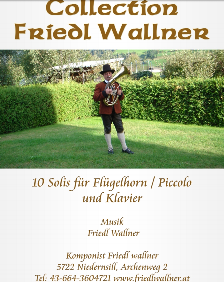 Collection für Flügelhorn C - Trpt. und Klavier - cliccare qui Collection für Flügelhorn C - Trpt. und Klavier - cliccare qui