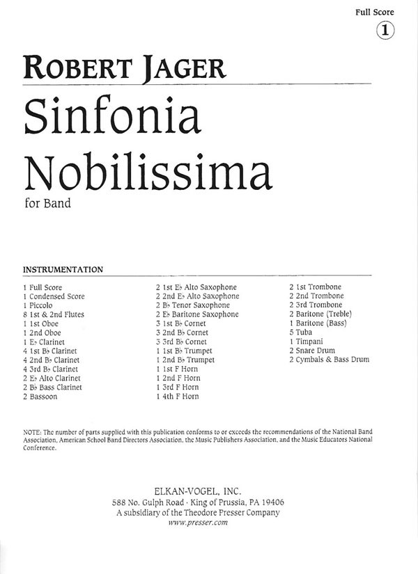 Sinfonia Nobilissima - clicca qui
