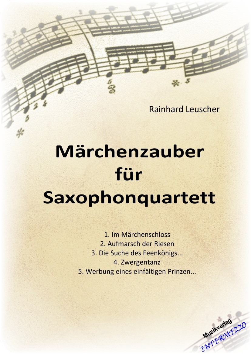 Mrchenzauber fr Saxophonquartett - cliccare qui