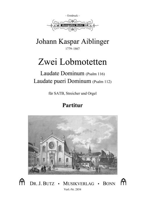 2 Lobmotetten (Laudate Dominum; Laudate pueri Dominum) - cliccare qui