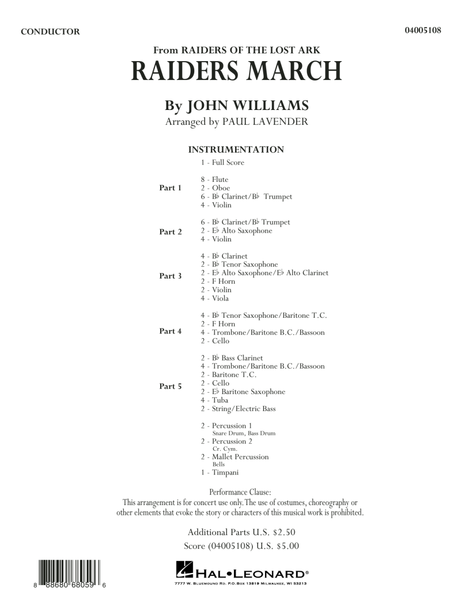 Raiders March - clicca qui